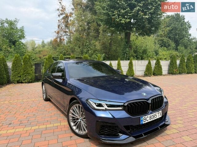 Синий БМВ 5 Серия, объемом двигателя 2 л и пробегом 76 тыс. км за 32500 $, фото 1 на Automoto.ua