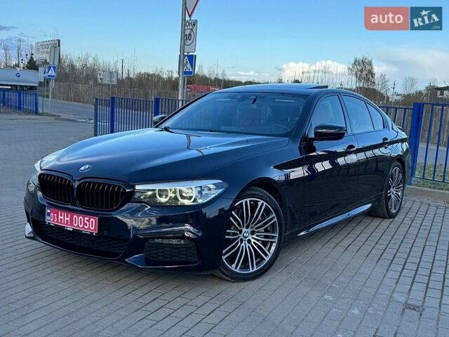 Синий БМВ 5 Серия, объемом двигателя 2 л и пробегом 193 тыс. км за 23800 $, фото 1 на Automoto.ua