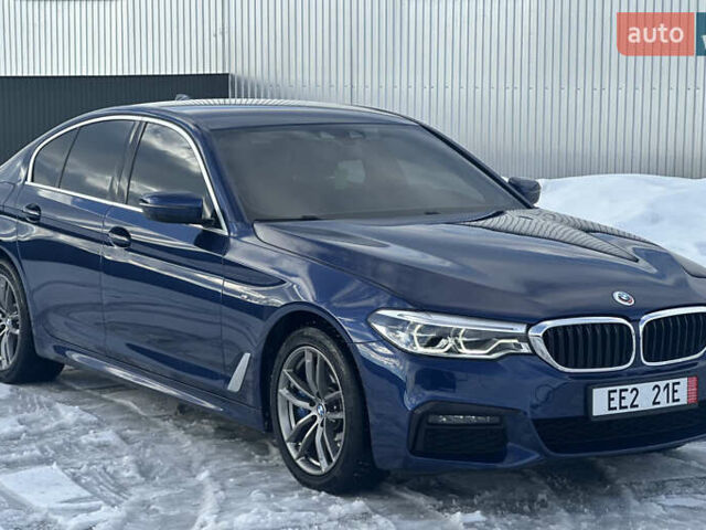 Синій БМВ 5 Серія, об'ємом двигуна 2.99 л та пробігом 197 тис. км за 35800 $, фото 1 на Automoto.ua