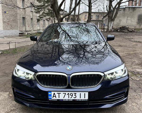 Синий БМВ 5 Серия, объемом двигателя 2 л и пробегом 125 тыс. км за 26200 $, фото 1 на Automoto.ua