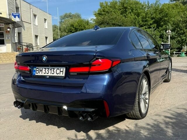Синий БМВ 5 Серия, объемом двигателя 2 л и пробегом 86 тыс. км за 29500 $, фото 1 на Automoto.ua