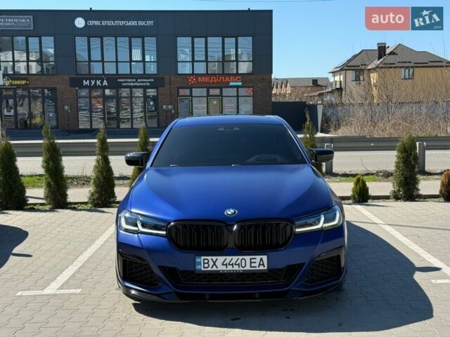 Синій БМВ 5 Серія, об'ємом двигуна 4.39 л та пробігом 92 тис. км за 47900 $, фото 1 на Automoto.ua