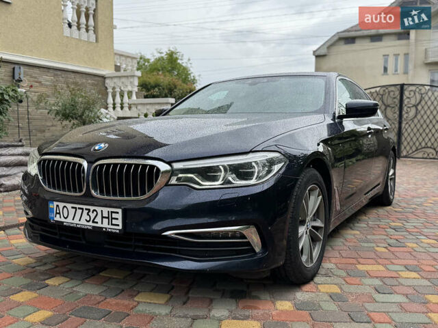 Синий БМВ 5 Серия, объемом двигателя 2.99 л и пробегом 347 тыс. км за 29990 $, фото 1 на Automoto.ua