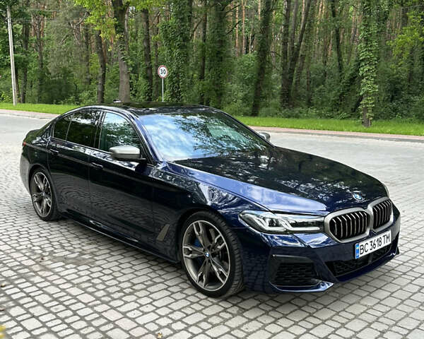 Синий БМВ 5 Серия, объемом двигателя 4.39 л и пробегом 41 тыс. км за 69000 $, фото 1 на Automoto.ua