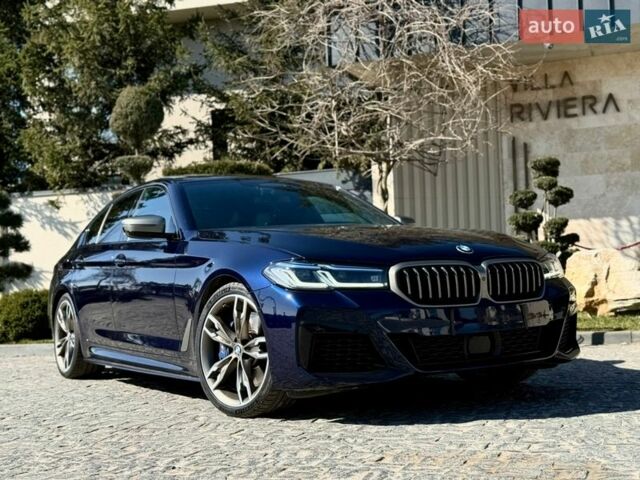 Синий БМВ 5 Серия, объемом двигателя 4.39 л и пробегом 43 тыс. км за 63990 $, фото 1 на Automoto.ua
