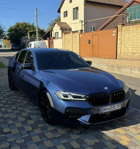 Синий БМВ 5 Серия, объемом двигателя 2 л и пробегом 70 тыс. км за 39900 $, фото 1 на Automoto.ua