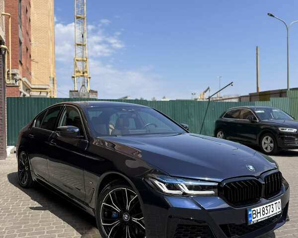 Синий БМВ 5 Серия, объемом двигателя 3 л и пробегом 59 тыс. км за 44000 $, фото 1 на Automoto.ua
