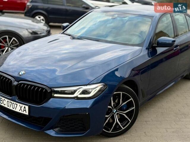 Синий БМВ 5 Серия, объемом двигателя 2 л и пробегом 104 тыс. км за 37200 $, фото 1 на Automoto.ua