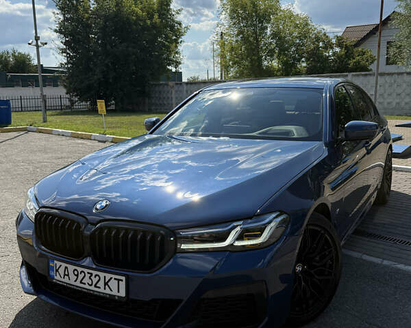 Синий БМВ 5 Серия, объемом двигателя 2.99 л и пробегом 89 тыс. км за 71000 $, фото 1 на Automoto.ua
