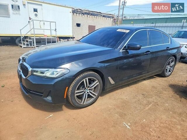 Синий БМВ 5 Серия, объемом двигателя 2 л и пробегом 78 тыс. км за 14000 $, фото 1 на Automoto.ua