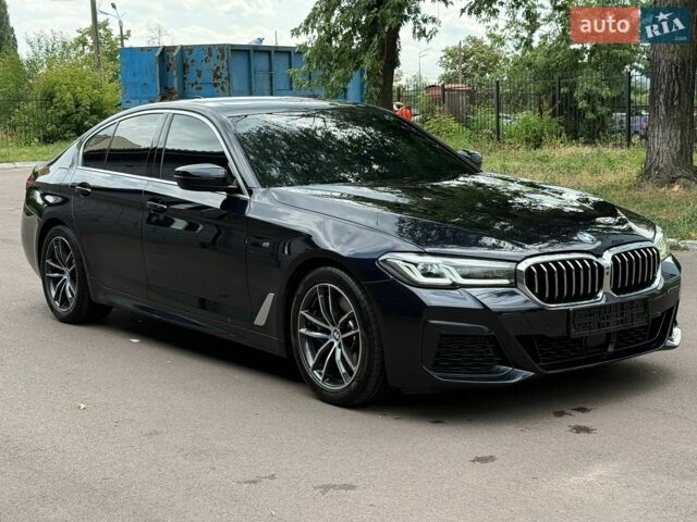 Синій БМВ 5 Серія, об'ємом двигуна 2 л та пробігом 16 тис. км за 47999 $, фото 1 на Automoto.ua
