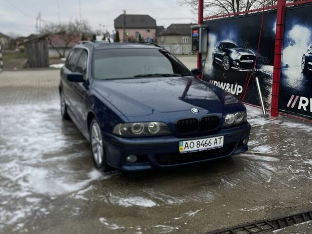 Синій БМВ 5 Серія, об'ємом двигуна 2.5 л та пробігом 250 тис. км за 4000 $, фото 1 на Automoto.ua