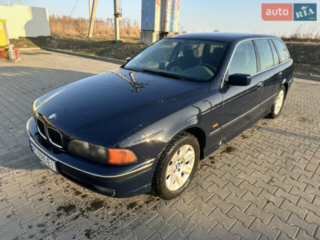 Синій БМВ 5 Серія, об'ємом двигуна 2.5 л та пробігом 460 тис. км за 3300 $, фото 1 на Automoto.ua