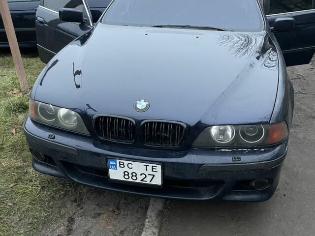 Синій БМВ 5 Серія, об'ємом двигуна 2.5 л та пробігом 500 тис. км за 3500 $, фото 1 на Automoto.ua