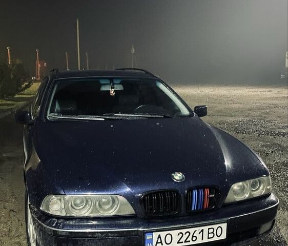 Синій БМВ 5 Серія, об'ємом двигуна 2.5 л та пробігом 286 тис. км за 3800 $, фото 1 на Automoto.ua