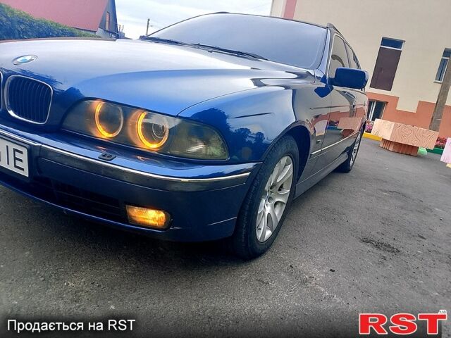 Синий БМВ 5 Серия, объемом двигателя 2.9 л и пробегом 452 тыс. км за 4200 $, фото 1 на Automoto.ua