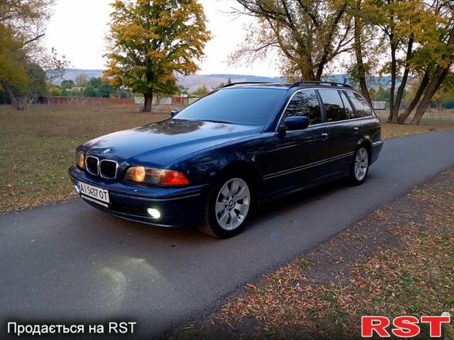 Синій БМВ 5 Серія, об'ємом двигуна 2.8 л та пробігом 350 тис. км за 4000 $, фото 1 на Automoto.ua