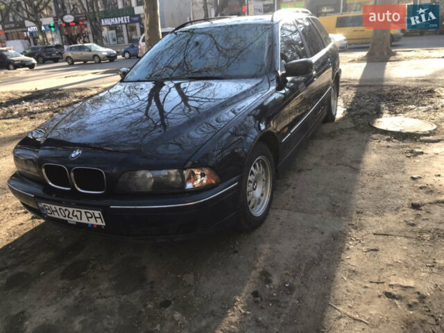 Синий БМВ 5 Серия, объемом двигателя 2.93 л и пробегом 487 тыс. км за 4600 $, фото 1 на Automoto.ua