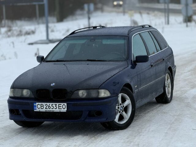 Синій БМВ 5 Серія, об'ємом двигуна 2.9 л та пробігом 350 тис. км за 3900 $, фото 1 на Automoto.ua