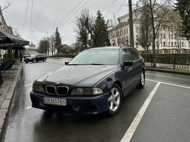 Синій БМВ 5 Серія, об'ємом двигуна 2.9 л та пробігом 400 тис. км за 3650 $, фото 1 на Automoto.ua