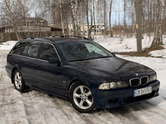 Синий БМВ 5 Серия, объемом двигателя 2.9 л и пробегом 399 тыс. км за 3899 $, фото 1 на Automoto.ua