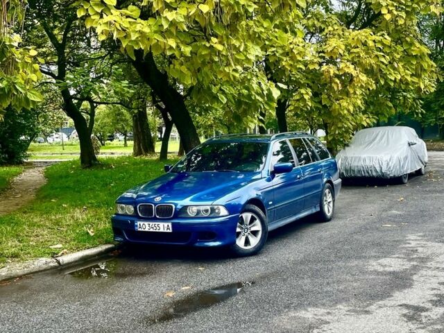 Синий БМВ 5 Серия, объемом двигателя 2 л и пробегом 300 тыс. км за 3900 $, фото 1 на Automoto.ua