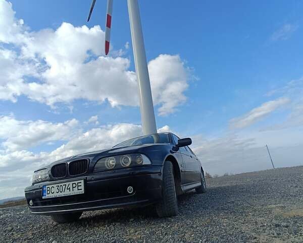 Синій БМВ 5 Серія, об'ємом двигуна 2.5 л та пробігом 437 тис. км за 4490 $, фото 1 на Automoto.ua