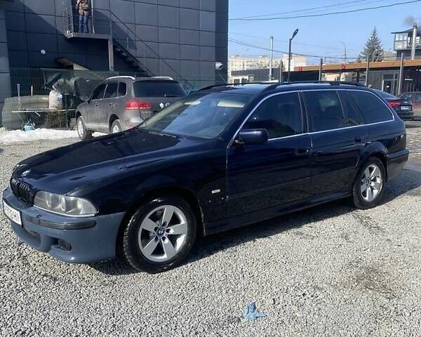 Синий БМВ 5 Серия, объемом двигателя 2.9 л и пробегом 485 тыс. км за 3700 $, фото 1 на Automoto.ua