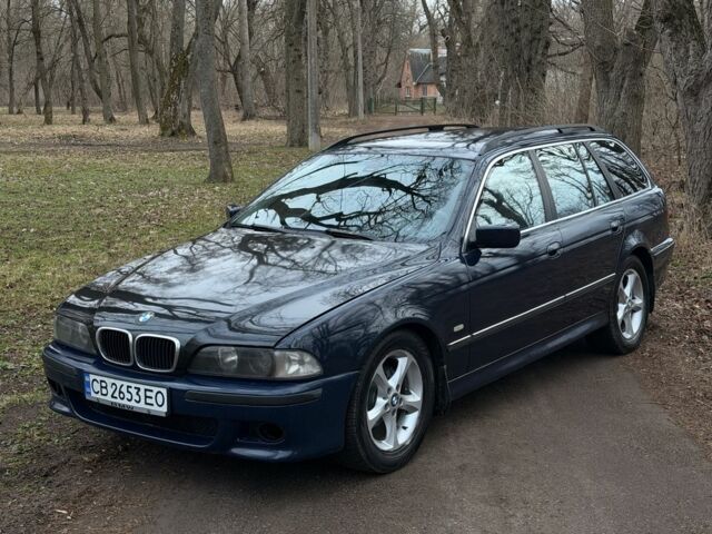 Синій БМВ 5 Серія, об'ємом двигуна 2.9 л та пробігом 399 тис. км за 3499 $, фото 1 на Automoto.ua