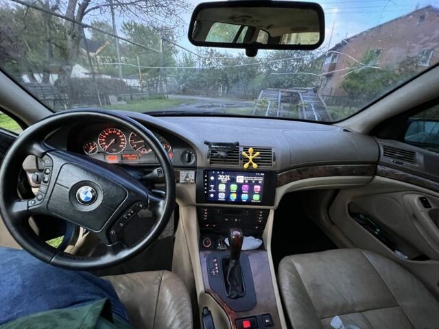 Синій БМВ 5 Серія, об'ємом двигуна 2.5 л та пробігом 360 тис. км за 3600 $, фото 1 на Automoto.ua