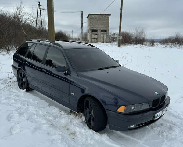 Синій БМВ 5 Серія, об'ємом двигуна 2.93 л та пробігом 600 тис. км за 4999 $, фото 1 на Automoto.ua