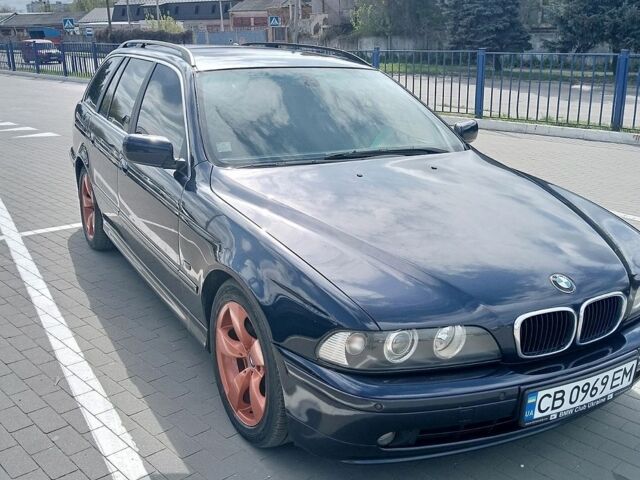 Синий БМВ 5 Серия, объемом двигателя 2.93 л и пробегом 490 тыс. км за 6500 $, фото 1 на Automoto.ua