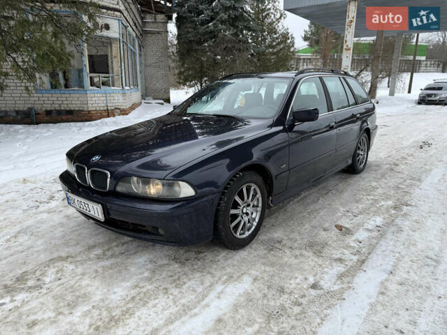Синій БМВ 5 Серія, об'ємом двигуна 2 л та пробігом 380 тис. км за 3150 $, фото 1 на Automoto.ua