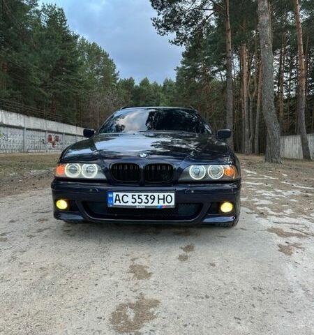 Синий БМВ 5 Серия, объемом двигателя 3 л и пробегом 450 тыс. км за 5450 $, фото 1 на Automoto.ua
