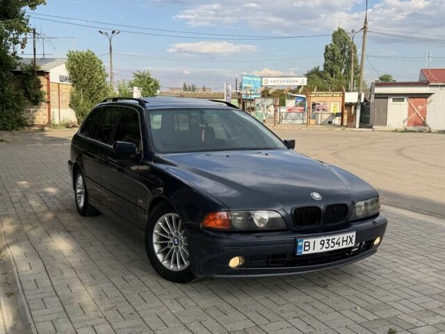 Синій БМВ 5 Серія, об'ємом двигуна 2.9 л та пробігом 400 тис. км за 3700 $, фото 1 на Automoto.ua