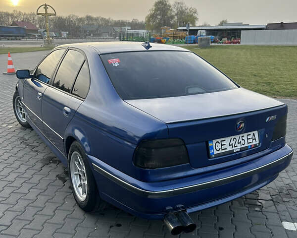 Синий БМВ 5 Серия, объемом двигателя 2.5 л и пробегом 200 тыс. км за 4000 $, фото 1 на Automoto.ua