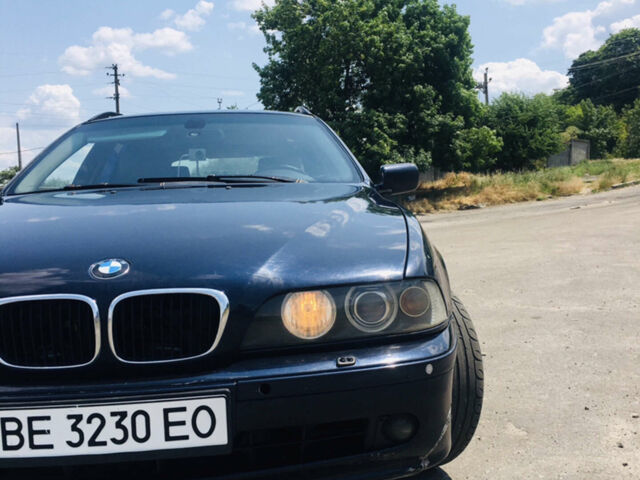 Синій БМВ 5 Серія, об'ємом двигуна 2.5 л та пробігом 500 тис. км за 5300 $, фото 1 на Automoto.ua