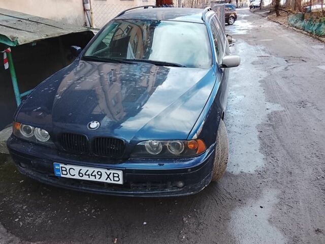 Синий БМВ 5 Серия, объемом двигателя 2.9 л и пробегом 500 тыс. км за 5000 $, фото 1 на Automoto.ua