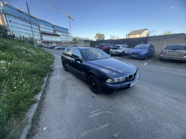 Синій БМВ 5 Серія, об'ємом двигуна 2.5 л та пробігом 350 тис. км за 6030 $, фото 1 на Automoto.ua