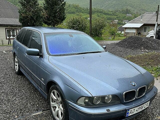 Синий БМВ 5 Серия, объемом двигателя 2.5 л и пробегом 350 тыс. км за 4500 $, фото 1 на Automoto.ua