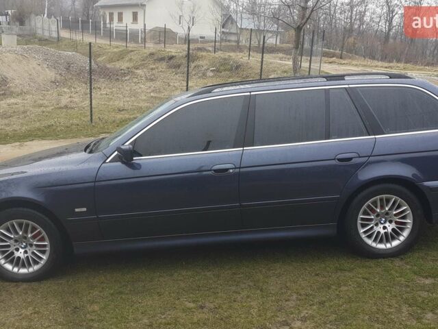 Синій БМВ 5 Серія, об'ємом двигуна 2.93 л та пробігом 233 тис. км за 4899 $, фото 1 на Automoto.ua