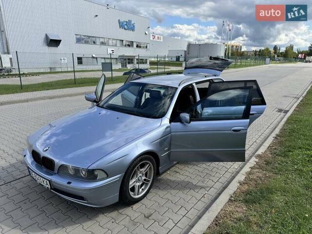 Синий БМВ 5 Серия, объемом двигателя 2.9 л и пробегом 486 тыс. км за 7900 $, фото 1 на Automoto.ua