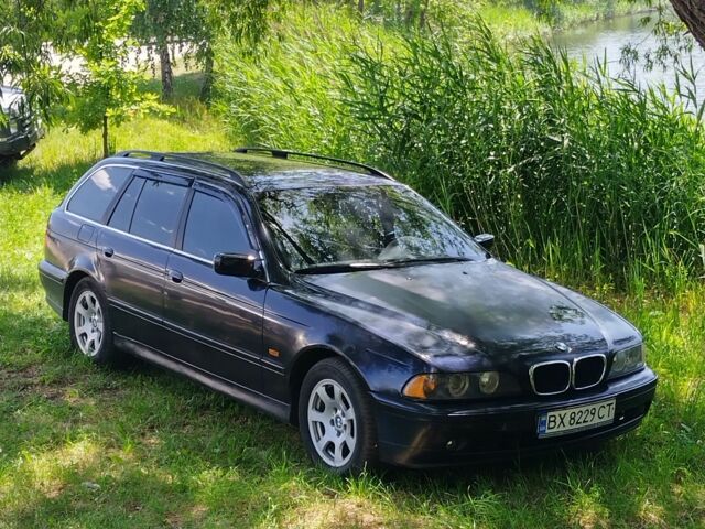 Синій БМВ 5 Серія, об'ємом двигуна 2 л та пробігом 392 тис. км за 4600 $, фото 1 на Automoto.ua