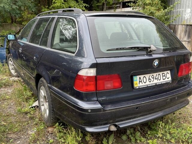 Синий БМВ 5 Серия, объемом двигателя 2.5 л и пробегом 400 тыс. км за 2000 $, фото 1 на Automoto.ua