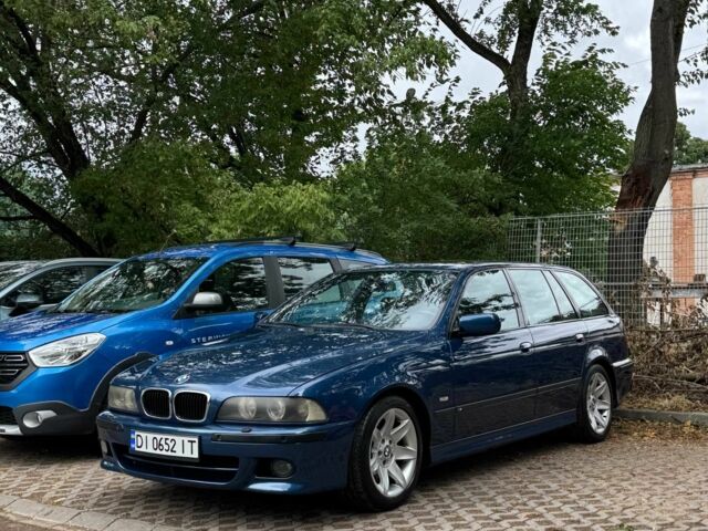 Синий БМВ 5 Серия, объемом двигателя 2.9 л и пробегом 325 тыс. км за 9500 $, фото 1 на Automoto.ua