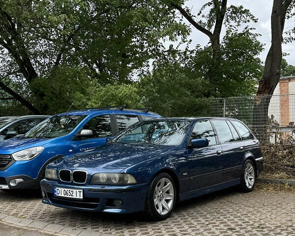 Синий БМВ 5 Серия, объемом двигателя 2.93 л и пробегом 325 тыс. км за 9500 $, фото 1 на Automoto.ua