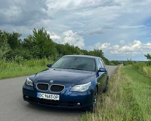 Синий БМВ 5 Серия, объемом двигателя 2.5 л и пробегом 340 тыс. км за 7300 $, фото 1 на Automoto.ua