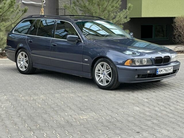 Синій БМВ 5 Серія, об'ємом двигуна 2.9 л та пробігом 460 тис. км за 4700 $, фото 1 на Automoto.ua