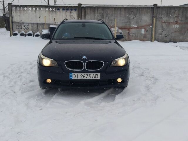 Синий БМВ 5 Серия, объемом двигателя 2.5 л и пробегом 400 тыс. км за 6000 $, фото 1 на Automoto.ua