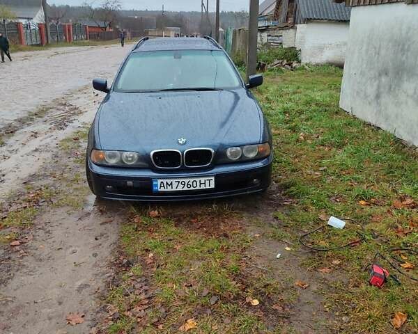 Синій БМВ 5 Серія, об'ємом двигуна 2.9 л та пробігом 457 тис. км за 6000 $, фото 1 на Automoto.ua